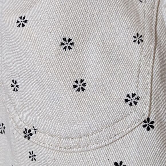 Madewell Denim Daisy Chore Jacket Classic Light Wash Workwear Style | XS NWT - Picture 10 of 11